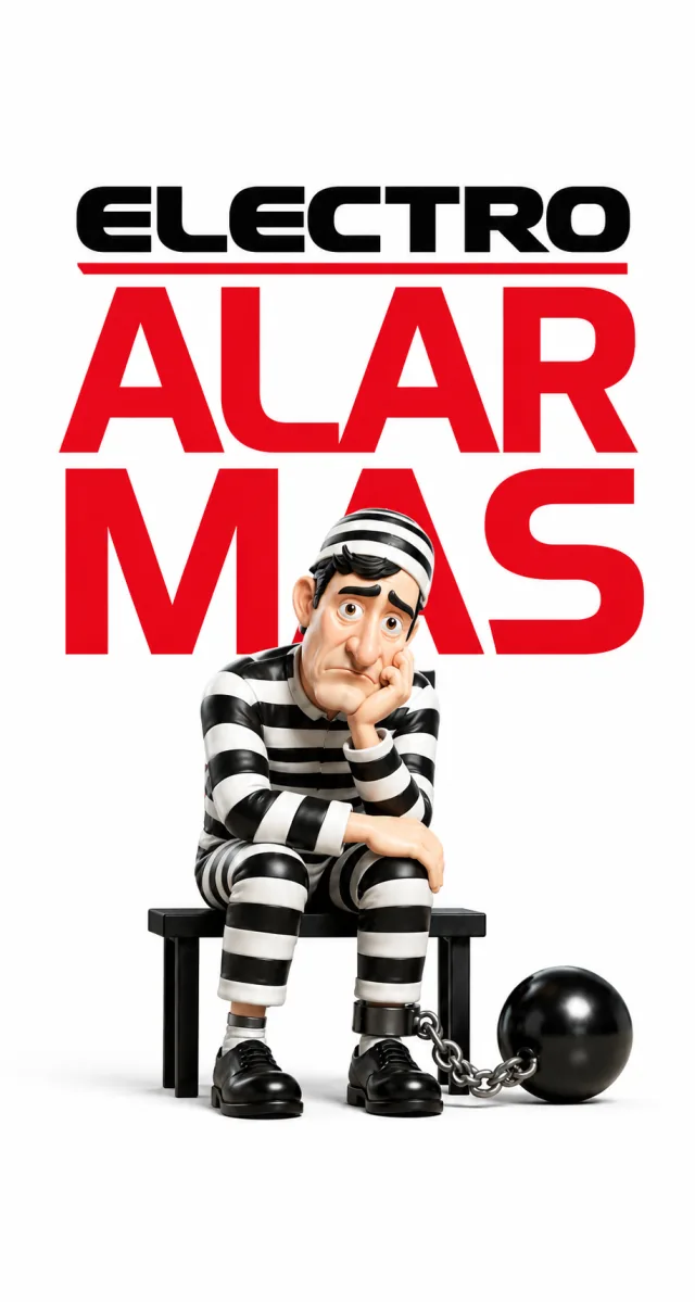 Electro Alarmas, marca y personaje principal